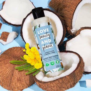 coconut water & mimosa flower shampoo