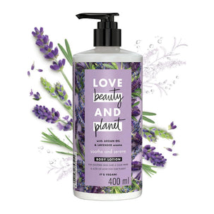 Free Argan Oil & Lavender Soothing Body Lotion - 400ml