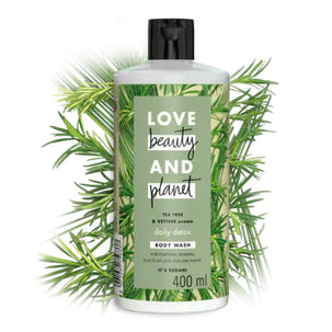 Tea Tree & Vetiver Daily Detox Refreshing Body Wash - 400ml